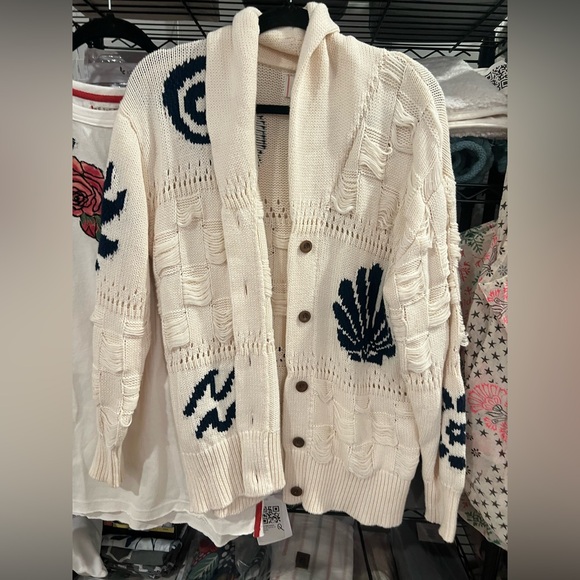 BDG Martha Beach Cardigan, SMALL NWT - Picture 3 of 7